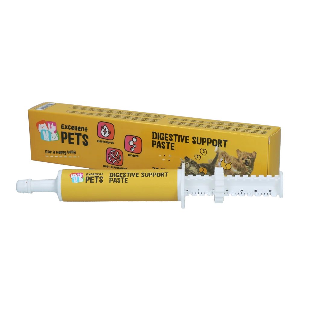 EXCE5052.png Pâte digestive pour animaux de compagnie avec électrolytes, 30 ml – Excellent Pets Digestive Support – Image 1