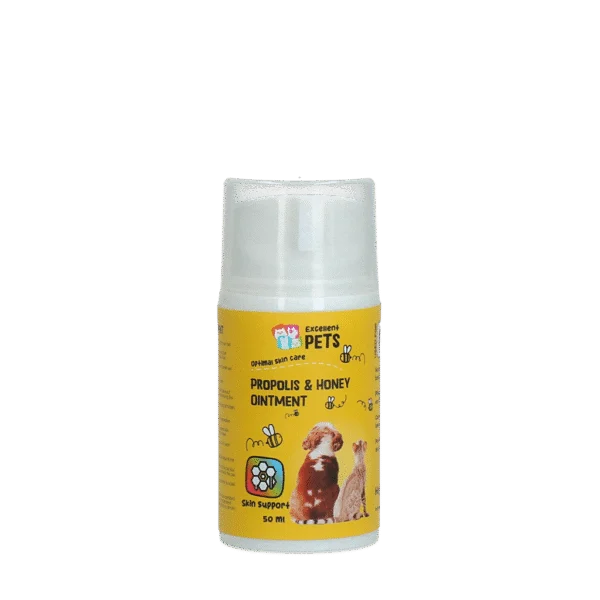 Pommade pour la peau à la propolis et au miel, 50 ml – Excellent Pets Propolis & Honey Ointment