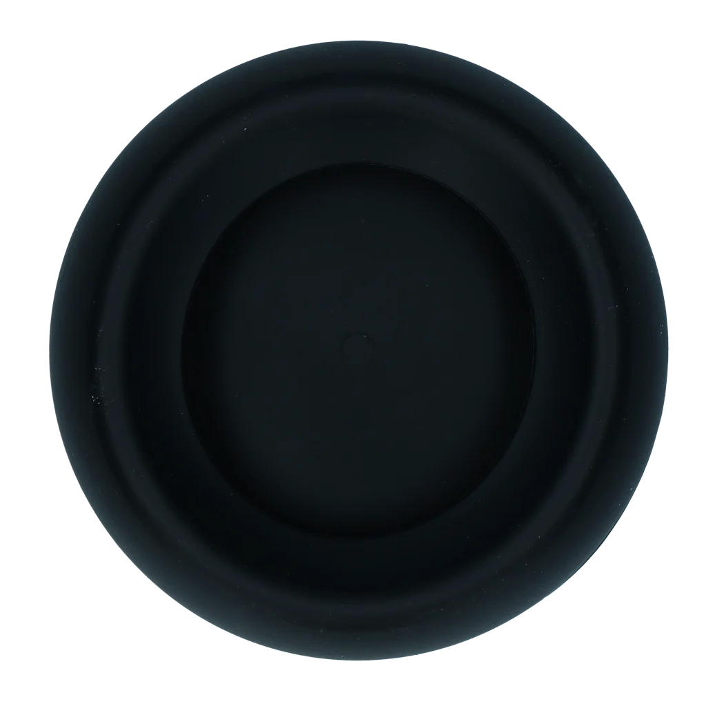 Gamelle pour chien en silicone avec rebord anti éclaboussures, 300 ml, anthracite – Excellent Pets No-Spill Bowl – Image 2