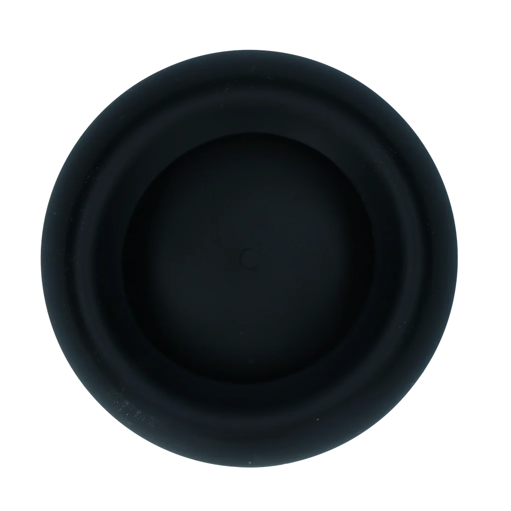 Gamelle pour chien en silicone avec rebord anti éclaboussures, 800 ml, anthracite – Excellent Pets No-Spill Bowl – Image 2