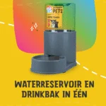 Fontaine à eau avec écuelle 3,8 l – Excellent Pets Water Tower – Image 5