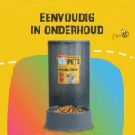 Distributeur de nourriture pour chiens et chats avec pieds antidérapants, 2,3 kg – Excellent Pets Feeding Tower – Image 4