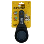 Pelle doseuse avec clip de fermeture, 0,5 cup – Excellent Pets Clip Scoop