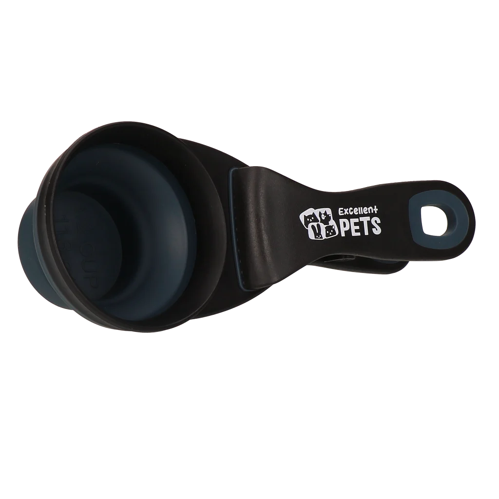 Pelle doseuse avec clip de fermeture, 0,5 cup – Excellent Pets Clip Scoop – Image 3