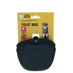 Pochette à friandises pour chien en silicone avec fermeture magnétique et clip – Excellent Pets Treat Bag