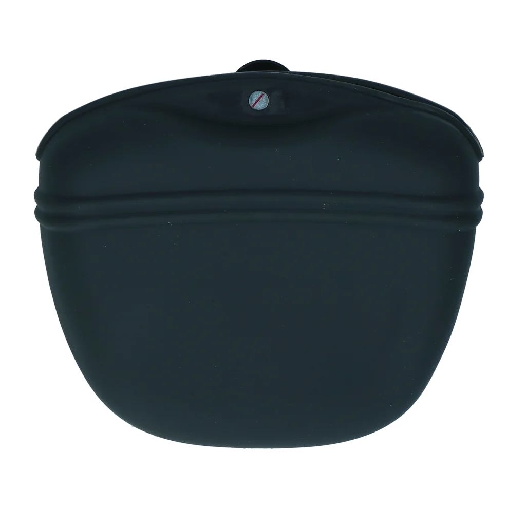 Pochette à friandises pour chien en silicone avec fermeture magnétique et clip – Excellent Pets Treat Bag – Image 2