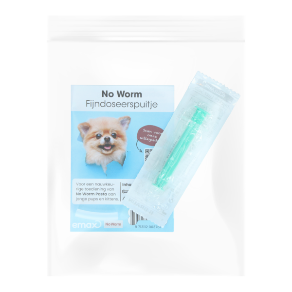 Seringue de dosage précis pour pâte No Worm – Emax
