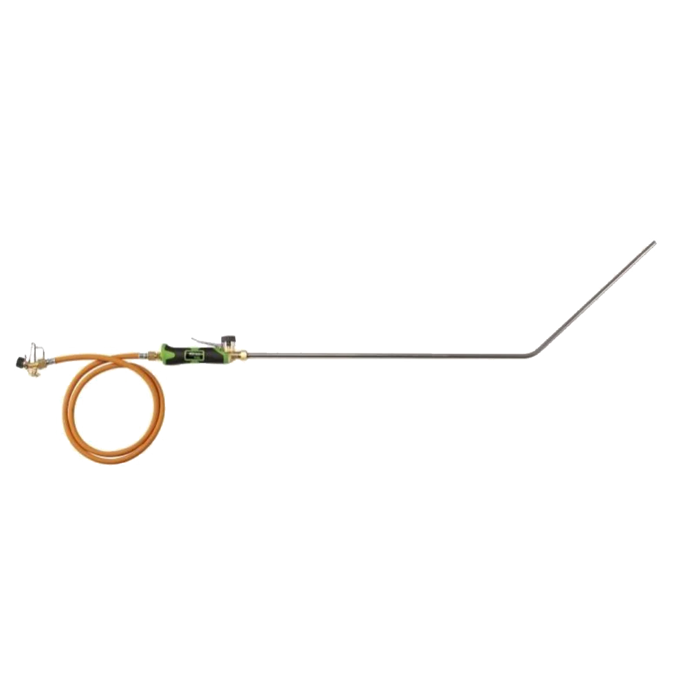 Brûleur à poils de pis avec lance courbée de 100 cm – Express Terra Curved Set – Image 1