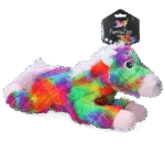 Peluche pour chien Cheval avec couineur, L, 32 x 16 cm – FantaZoo Horse