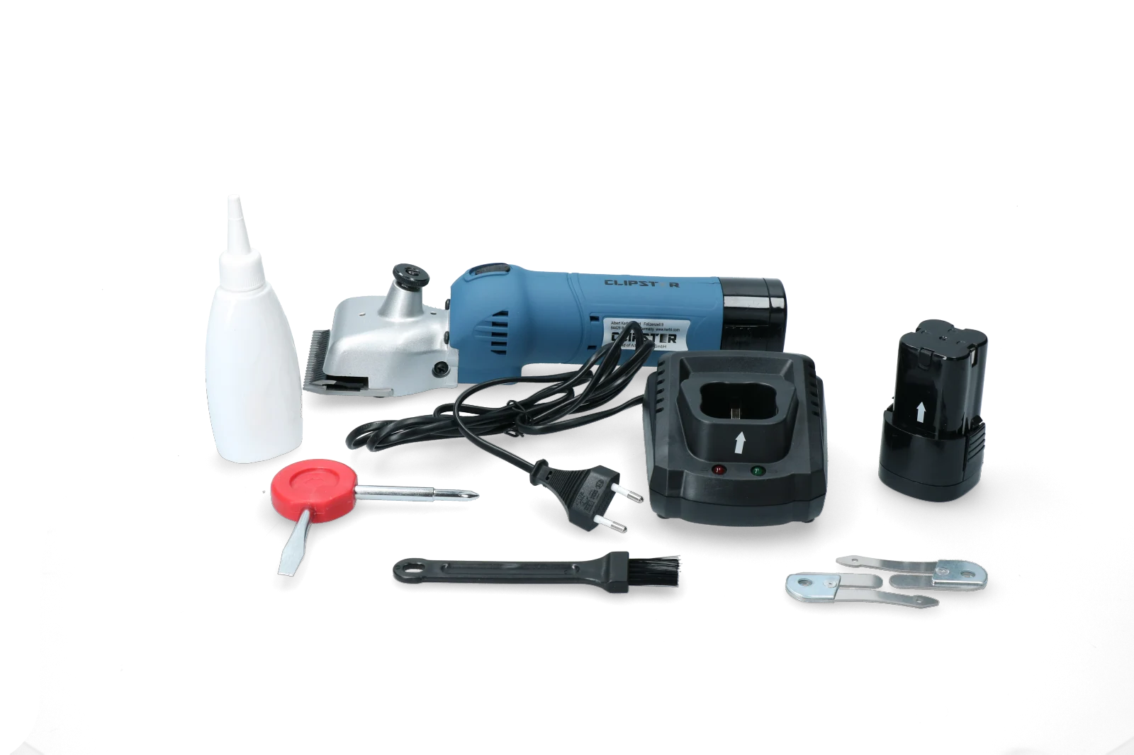 Tondeuse pour bovins avec 2 batteries – Clipster FarmClipper Akku2 Rund – Image 2