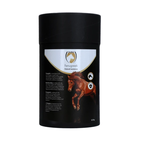 Poudre de fenugrec pour chevaux, 2,5 kg – Excellent Horse Fenugreek