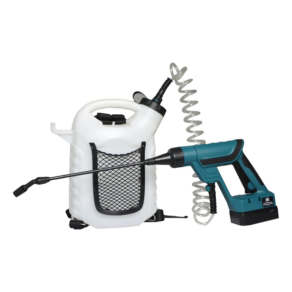 Pulvérisateur à dos à batterie avec lance de 80 cm, 6 l – FlowZone Lil'Squirt – Image 1