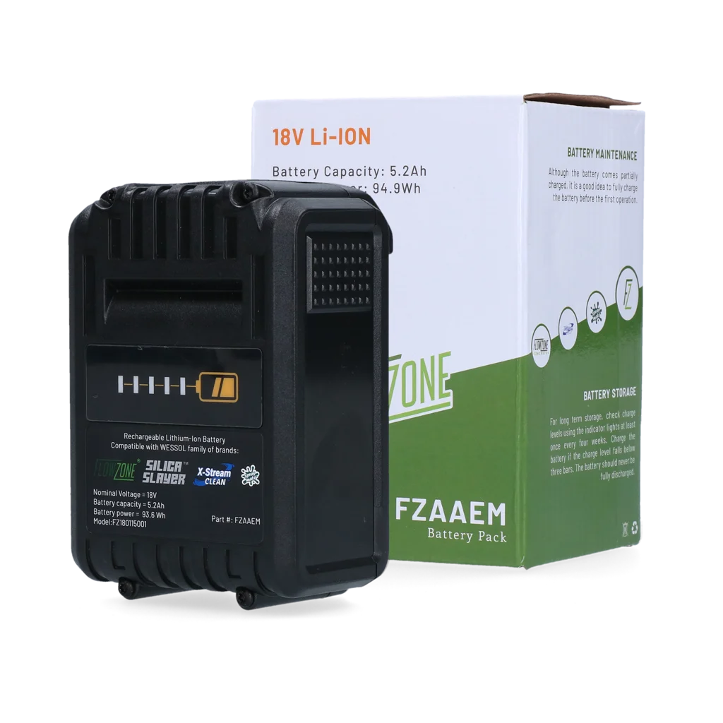 Batterie pour pulvérisateur à dos et pulvérisateur à chariot, 18 V et 5,2 Ah – FlowZone Concrete – Image 1