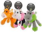 Peluche pour chien hippopotame avec 5 pouics, 22 x 22 cm – Fuzzle – Image 4