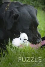 Peluche vache pour chien avec 5 couineurs, 22 x 22 cm – Fuzzle – Image 5