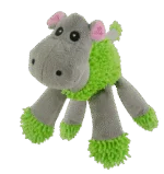 Peluche pour chien hippopotame avec 5 pouics, 22 x 22 cm – Fuzzle