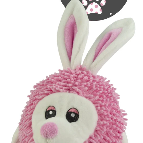 Peluche pour chien lapin avec couineur, 23 cm – Fuzzle