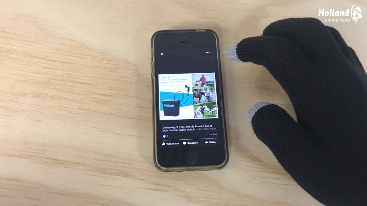 Gants d’équitation Magic Touch noirs avec grip, taille unique – Image 6