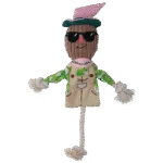 Jouet à tirer Épouvantail avec corps qui crépite et corde – Garden Paws Scarecrow Scary Harry M – Image 2
