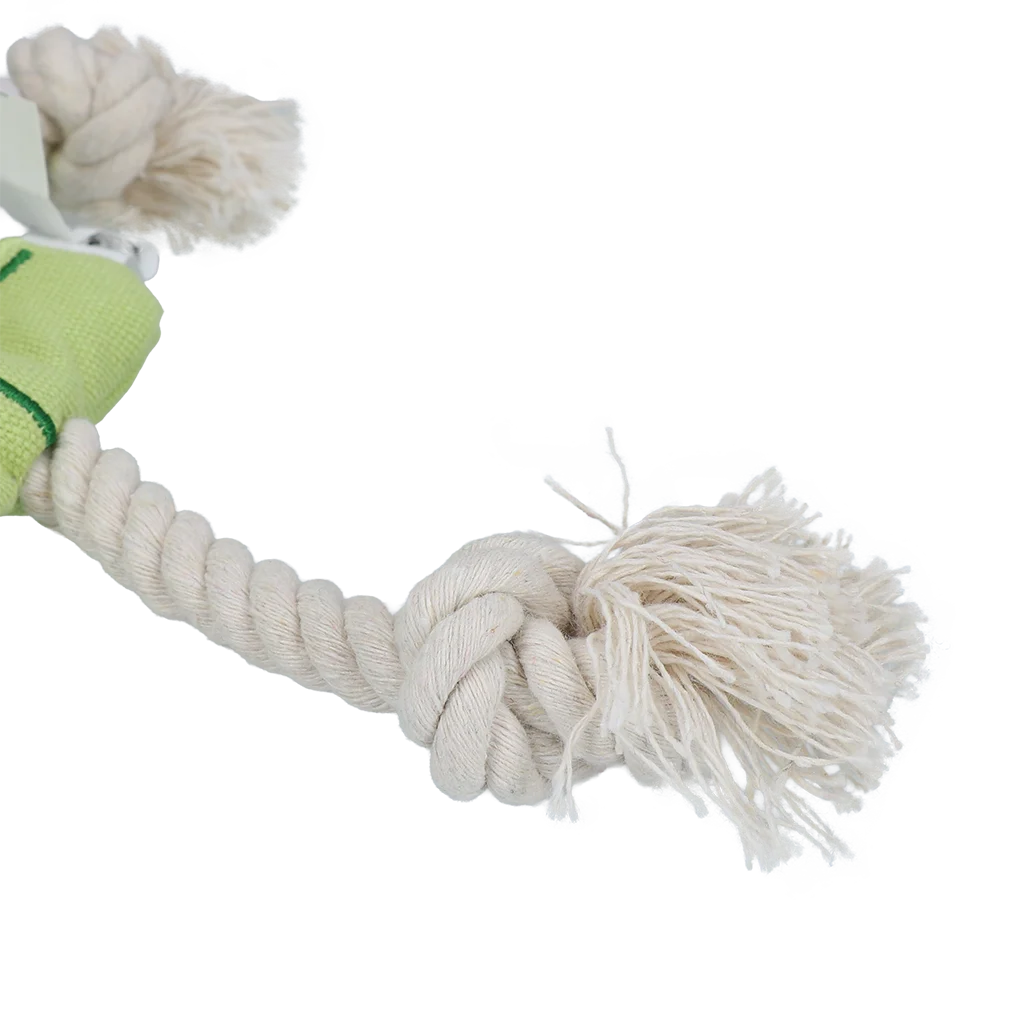 Jouet de traction épouvantail avec corps qui crépite et corde – Garden Paws Scarecrow Indy Fields S – Image 5