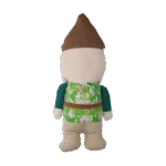 Peluche pour chien nain de jardin avec couineur M – Garden Paws Garden Gnome Smirking Steve M – Image 3