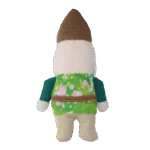 Peluche pour chien nain de jardin avec couineur S – Garden Paws Garden Gnome Smirking Steve S – Image 3