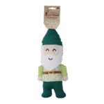 Peluche pour chien nain de jardin avec couineur M – Garden Paws Garden Gnome Gentle George M