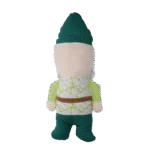 Peluche pour chien nain de jardin avec couineur M – Garden Paws Garden Gnome Gentle George M – Image 3