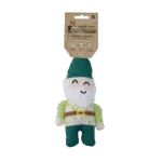 Peluche pour chien nain de jardin avec couineur S – Garden Paws Garden Gnome Gentle George S
