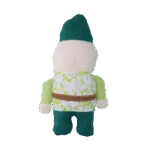 Peluche pour chien nain de jardin avec couineur S – Garden Paws Garden Gnome Gentle George S – Image 2