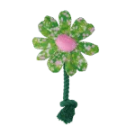 Peluche fleur pour chien avec corde S – Garden Paws Flower Summer Shrubs S – Image 2