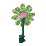 Peluche fleur pour chien avec corde S – Garden Paws Flower Summer Shrubs S – Image 3