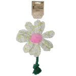 Peluche pour chien Fleur avec corde, M – Garden Paws Flower Spring Sakura