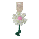 Peluche fleur pour chien avec corde, S – Garden Paws Flower Spring Sakura