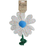 Peluche pour chien fleur avec corde, M – Garden Paws Flower Sky Flowers