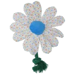 Peluche pour chien fleur avec corde, M – Garden Paws Flower Sky Flowers – Image 2