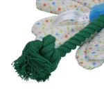 Peluche pour chien fleur avec corde, M – Garden Paws Flower Sky Flowers – Image 4
