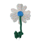 Peluche pour chien fleur avec corde, S – Garden Paws Flower Sky Flowers – Image 2