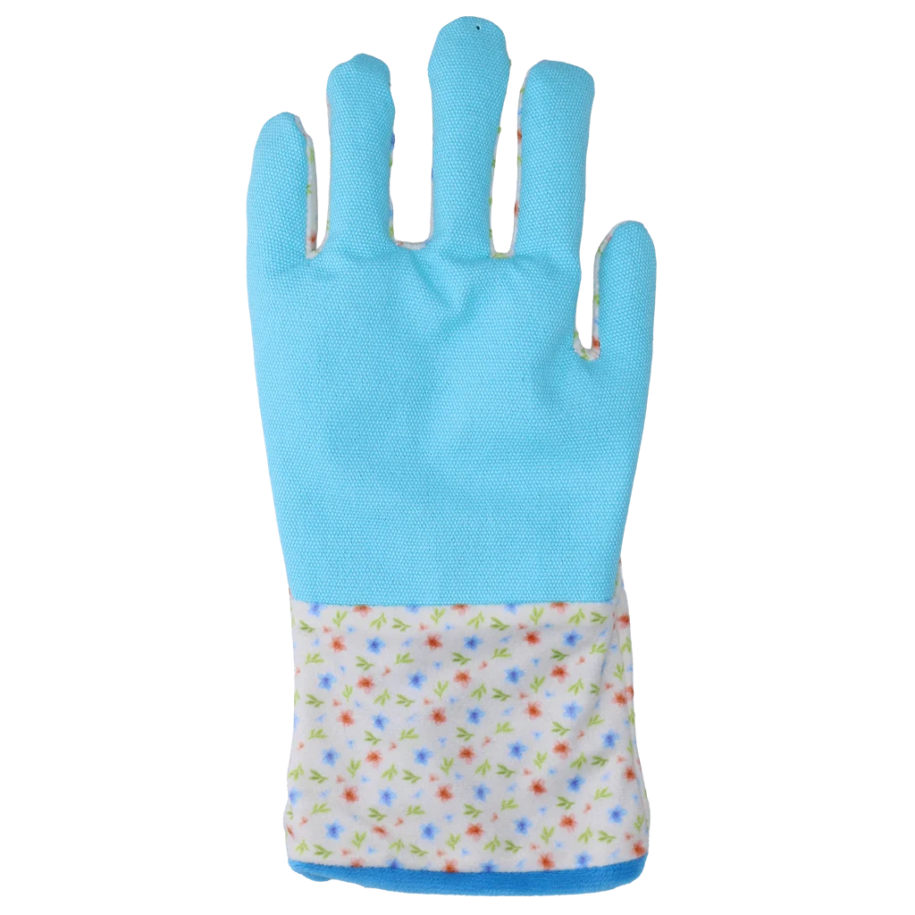 Jouet de fouille avec matière bruissante et compartiment à friandises – Garden Paws Garden Glove Sky Flowers – Image 4