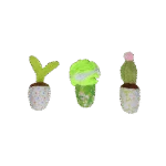 Boîte de fouille pour chien avec plantes amovibles – Garden Paws Snuffle Box Sprout, Crop & Cactus – Image 2