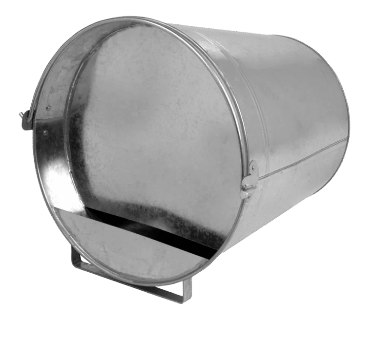Abreuvoir seau galvanisé pour poules, 12 l – Gaun