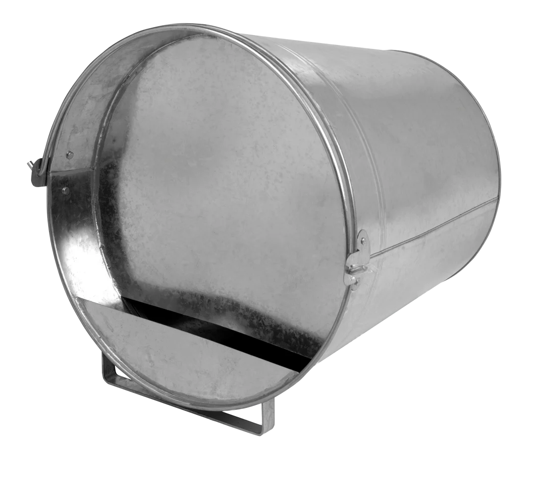 Abreuvoir seau galvanisé pour poules, 12 l – Gaun – Image 1