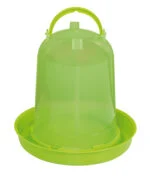 Abreuvoir pour poules en plastique transparent vert citron 3 l – Gaun – Image 2