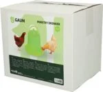 Abreuvoir pour poules en plastique transparent vert citron 3 l – Gaun – Image 3