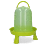 Abreuvoir silo sur pieds pour volailles, vert citron 3 l – Gaun