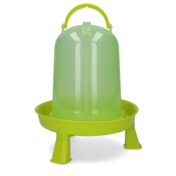 Abreuvoir silo sur pieds pour volailles, vert citron 3 l – Gaun