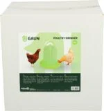 Abreuvoir pour poules en plastique transparent vert citron 5 l – Gaun – Image 4
