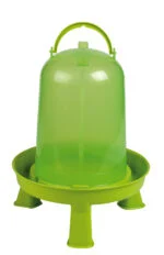 Abreuvoir pour volailles sur pieds, vert citron 10 l – Gaun – Image 2