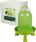 Abreuvoir pour volailles sur pieds, vert citron, 5 l – Gaun