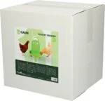 Abreuvoir pour volailles sur pieds, vert citron, 5 l – Gaun – Image 3